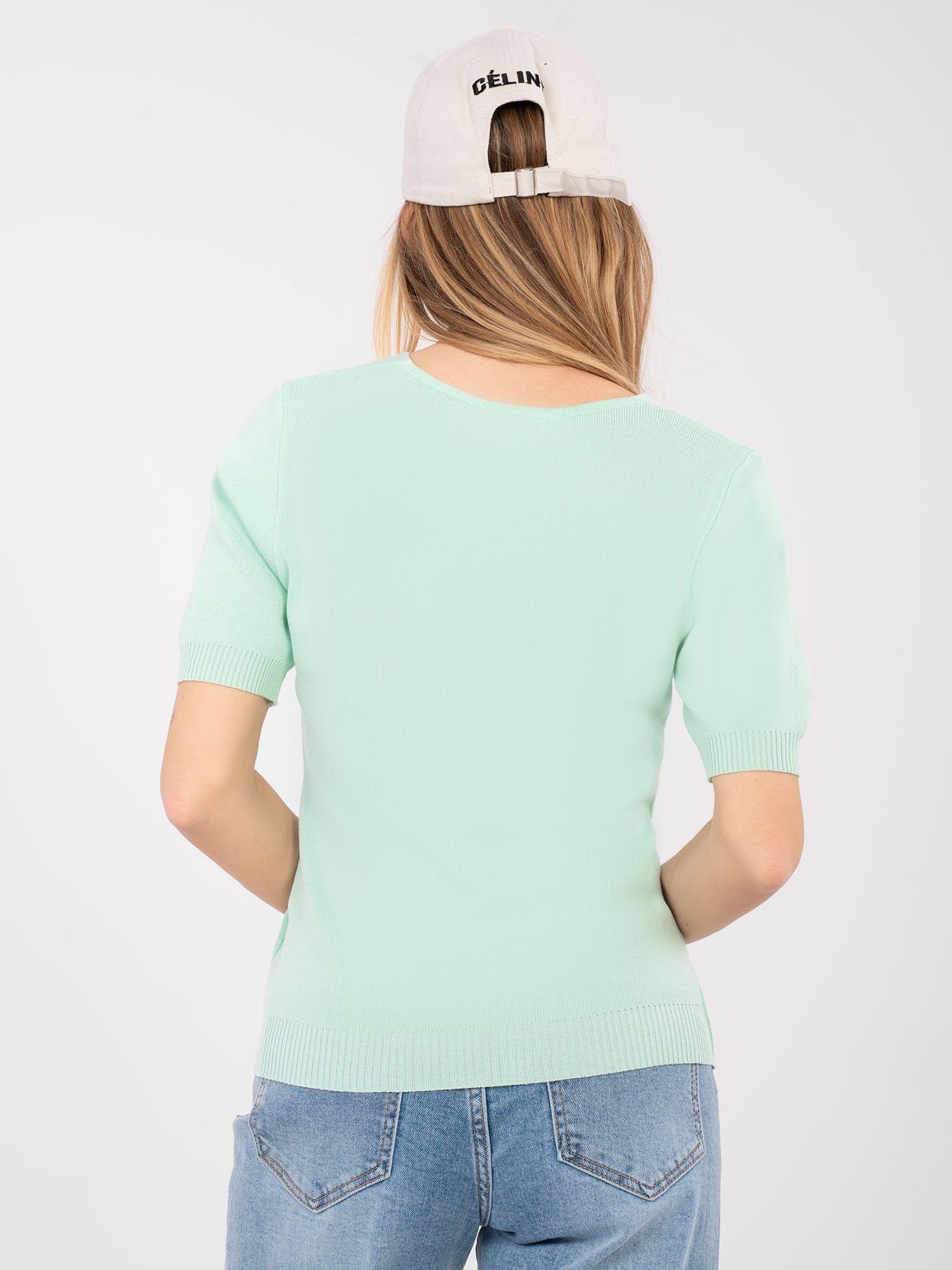 Sweter jasny zielony
