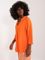 Hurt Pomarańczowa wiskozowa bluzka SUBLEVEL