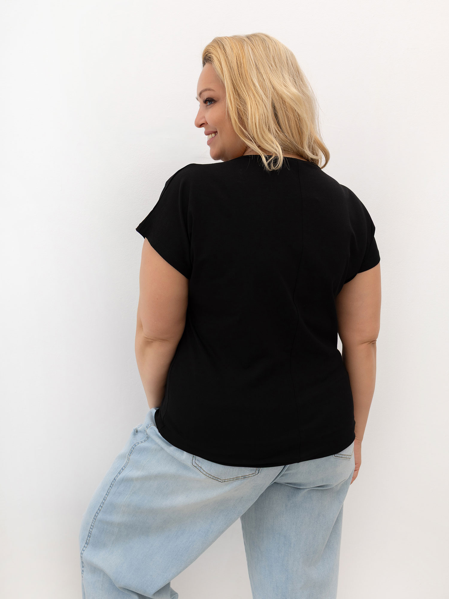 T-shirt czarny