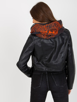 Hurtownia Grafitowa chusta komin z nadrukiem 