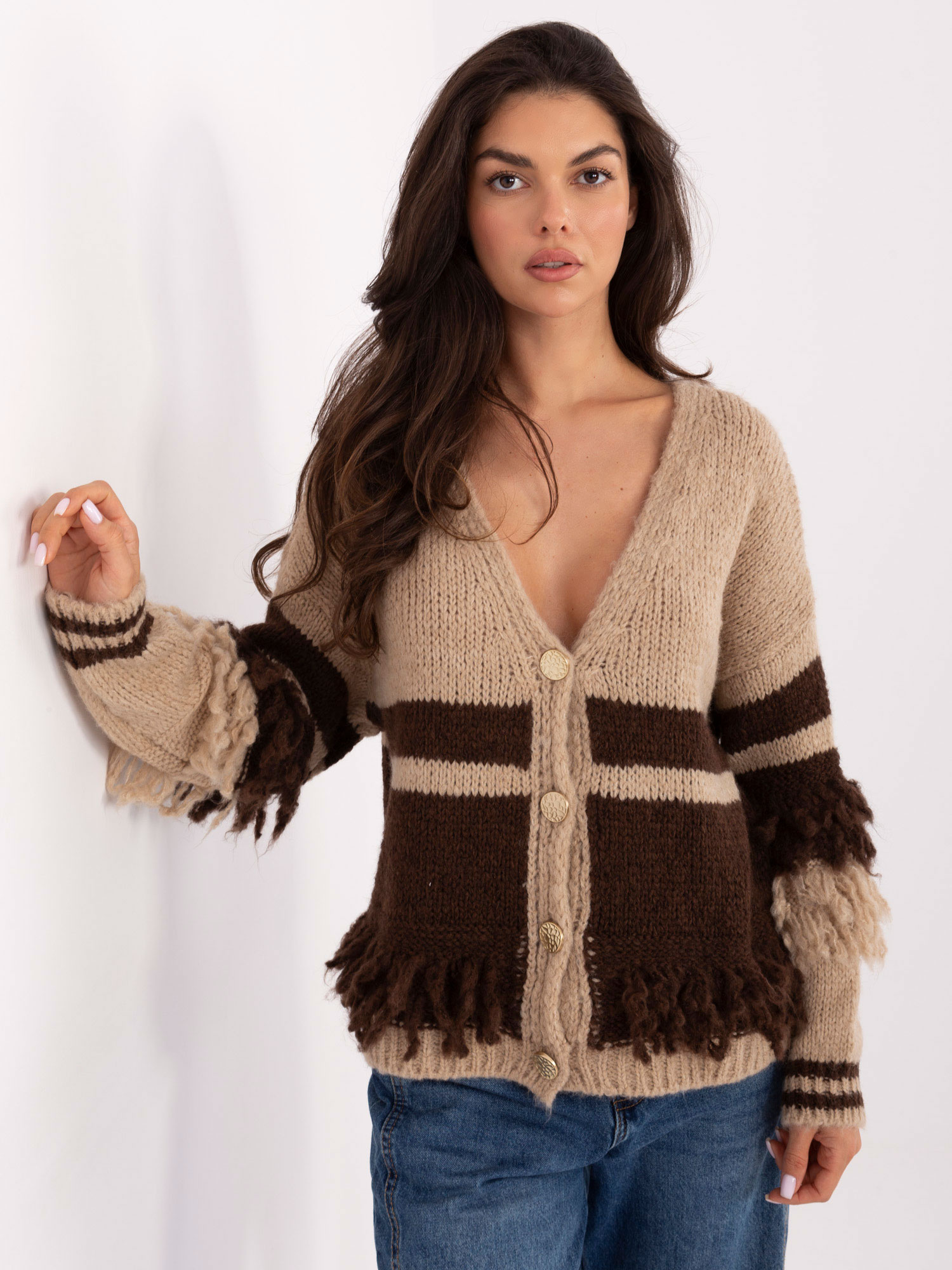 Sweter beżowy