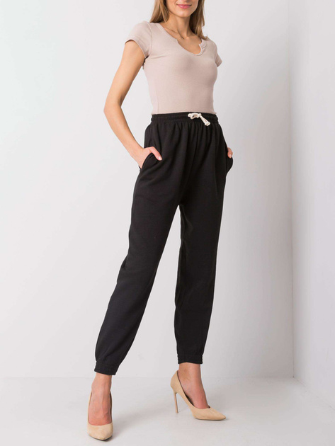 Czarne spodnie dresowe Anette NIE ZNASZ MNIE