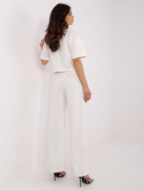 Hurtownia Ecru przyjemny w dotyku komplet damski