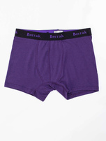 Lila Herrenboxershorts.