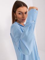 Hurt Jasnoniebieska klasyczna koszula z kołnierzem