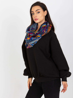 Hurtownia online Granatowa chusta komin z nadrukiem 