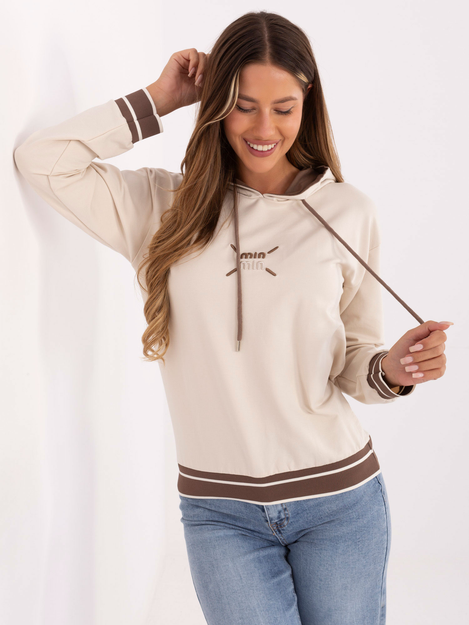 Bluza bordowy