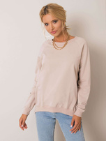 Beige Sweatshirt Leila RUE PARIS.