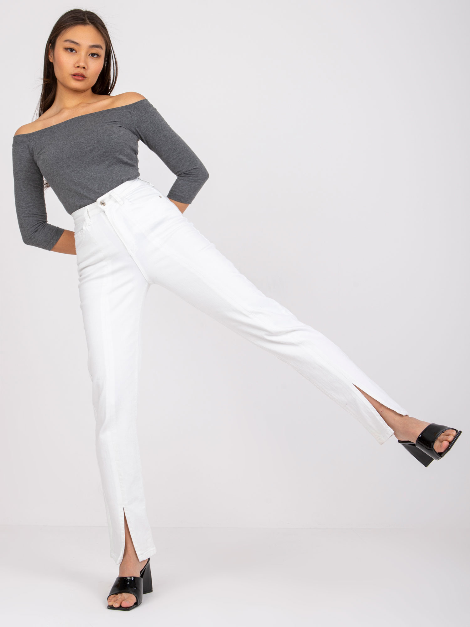 Ciemnoszara bluzka Live