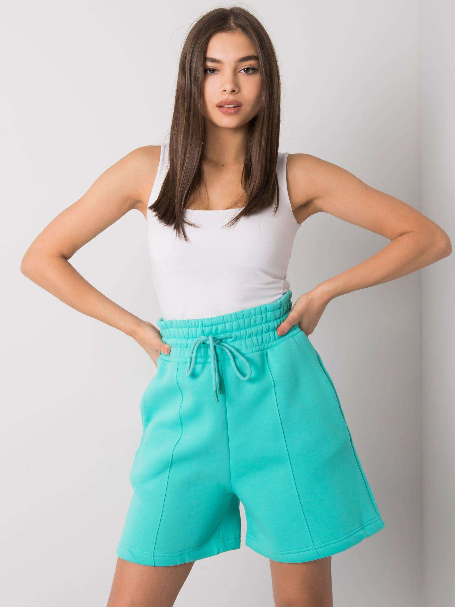 Larianna Turquoise Tracksuit Shorts