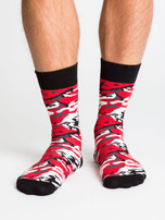 Skarpety męskie we wzory zestaw 3 szt.