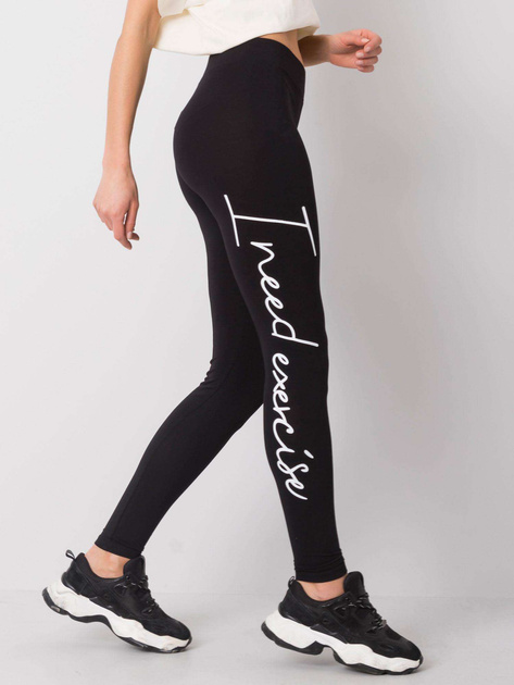 Czarne legginsy Antoinette RUE PARIS