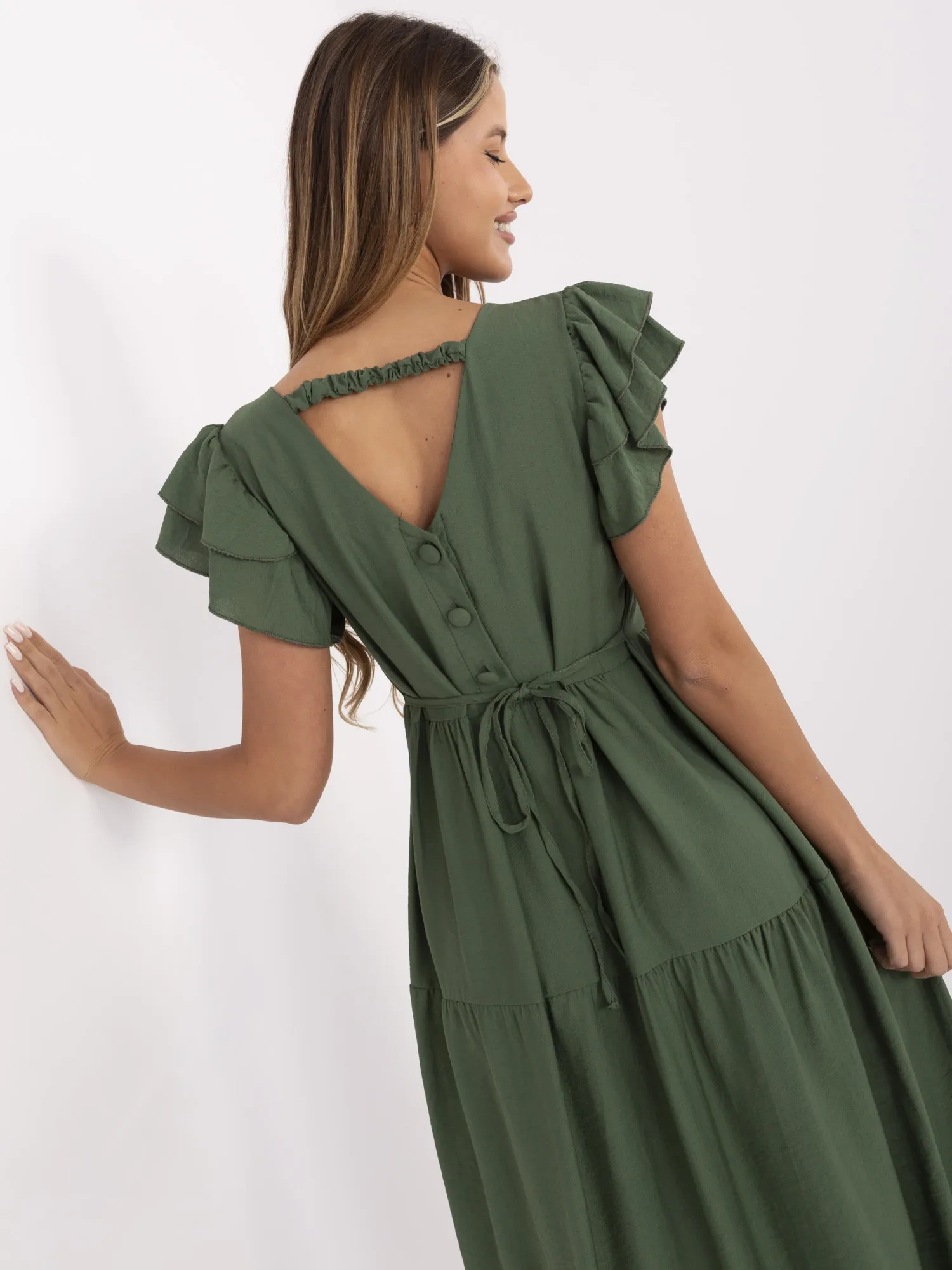 Sukienka khaki