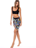 Hurtownia Chusta damska w kolorowe kwiaty