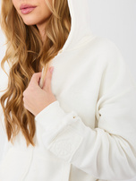Ecru rozpinana bluza oversize NATURAL SIDE 