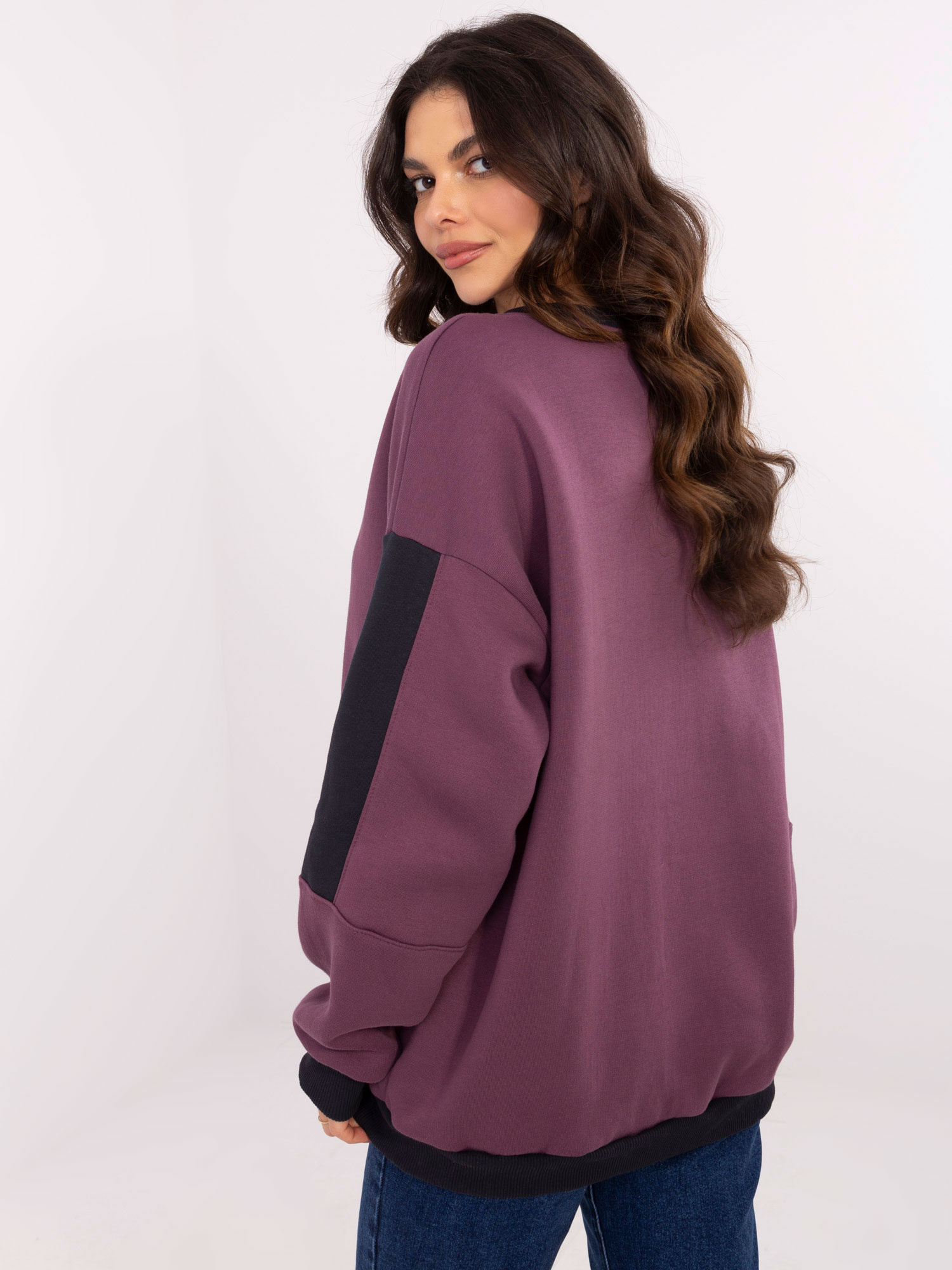 Bluza ciemny fioletowy