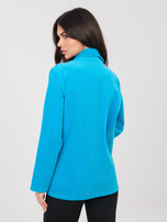 Niebieska sztruksowa marynarka od kompletu RUE PARIS