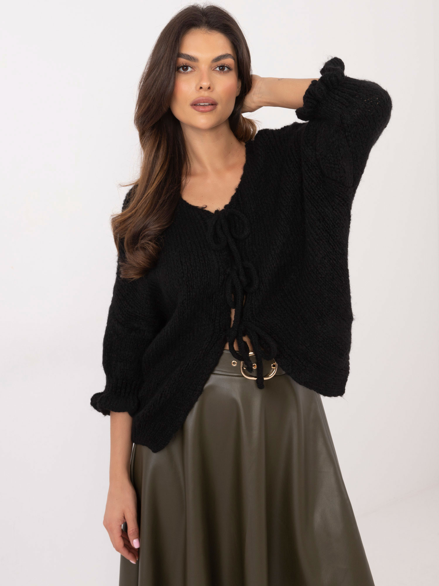 Sweter czarny