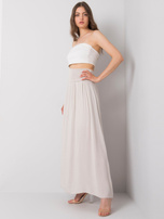 Beżowa spódnica maxi Clarence OCH BELLA