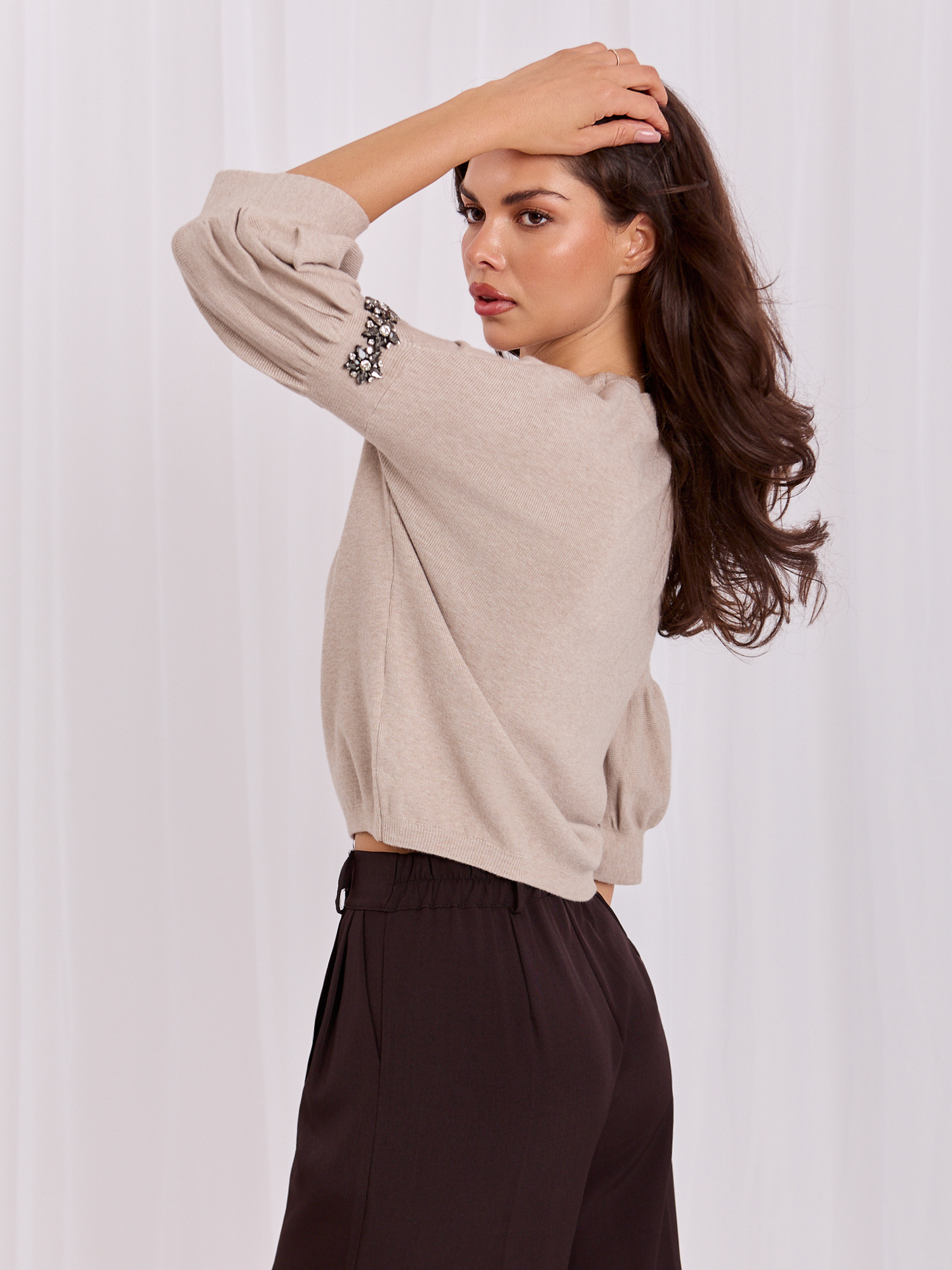 Sweter beżowy