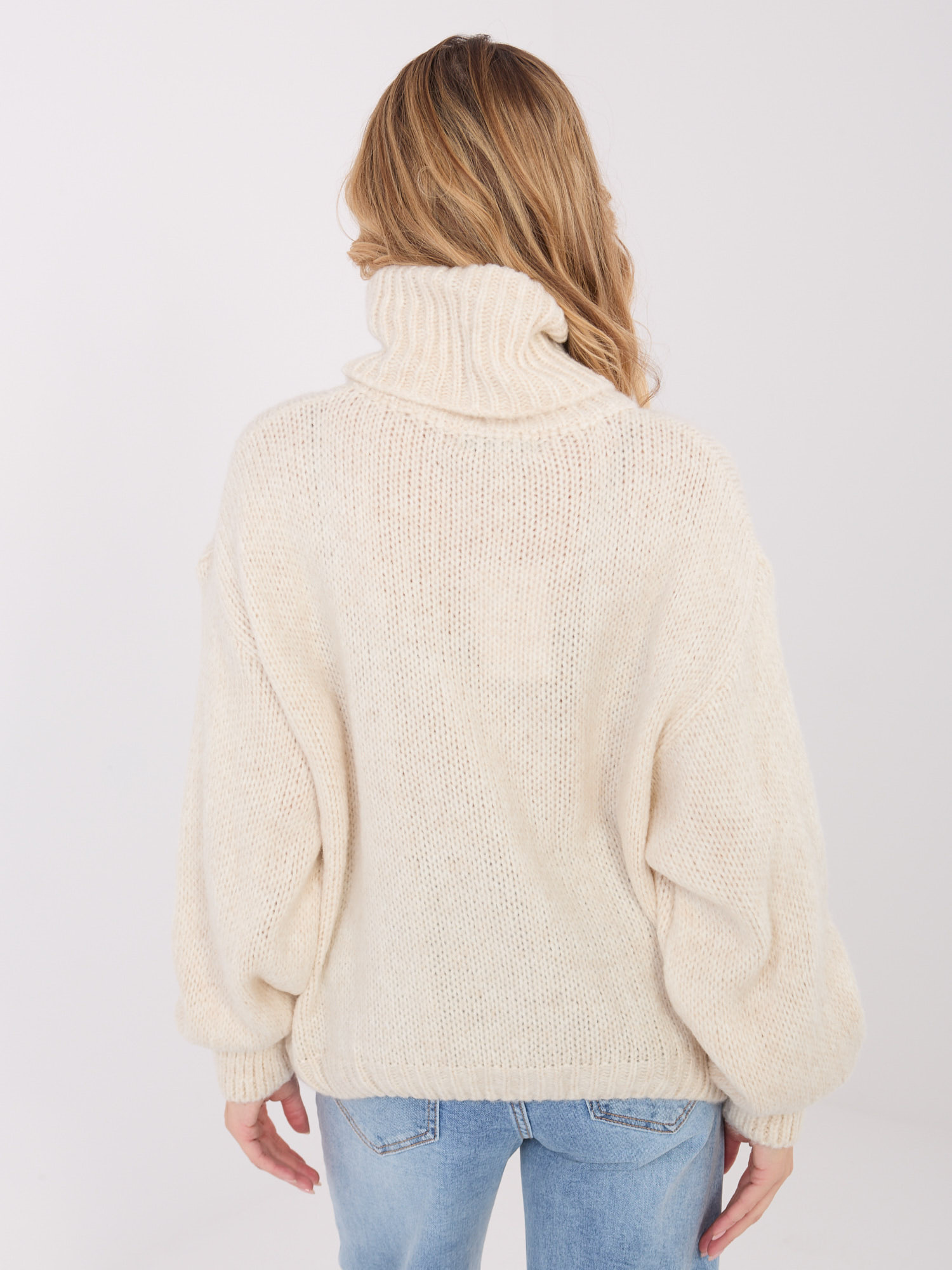 Sweter jasny beżowy