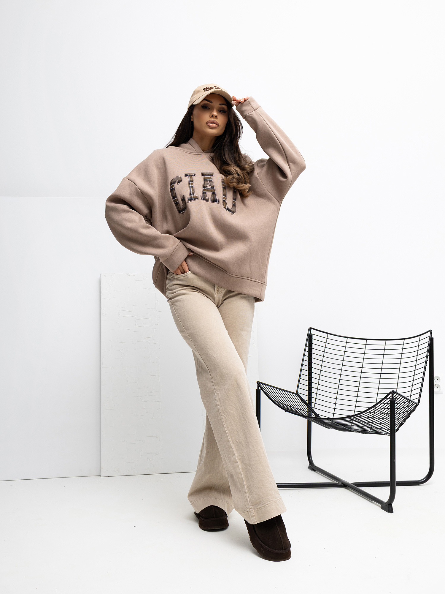 Bluza ciemny bezowy