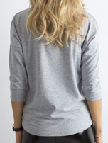 Graue Bluse April.