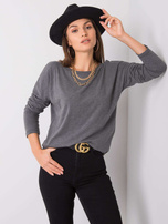 Ciemnoszara melanżowa bluzka Larissa