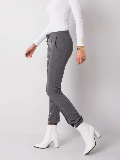 Ciemnoszare spodnie Limma