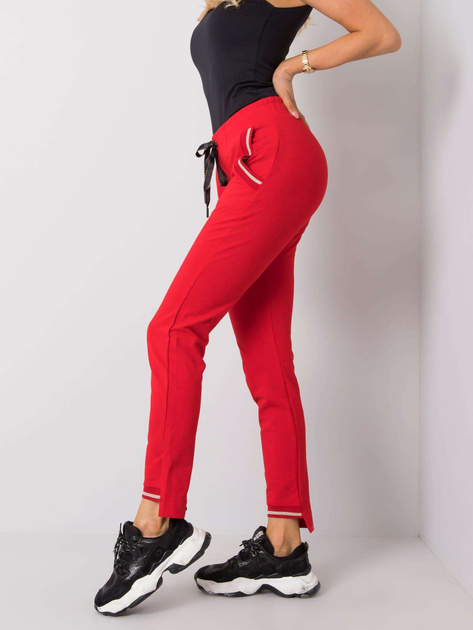 Czerwone spodnie dresowe Rosario