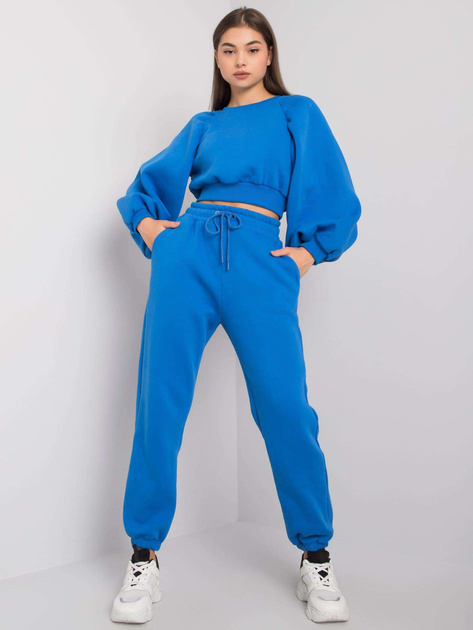 Ciemnoniebieski damski komplet dwuczęściowy Constanca RUE PARIS