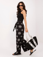 Czarny damski tank top z bawełny SUBLEVEL 