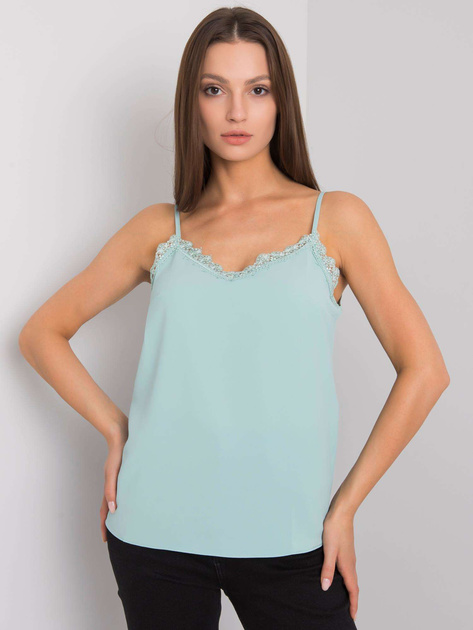 Miętowy top Jasmine