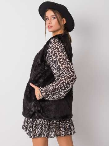 Czarna kamizelka Cristine