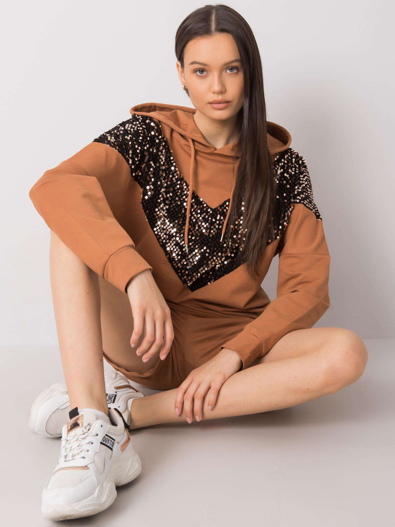 Dunkelkhaki Ripptop Armine
