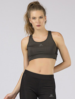 TOMMY LIFE Khaki sportowy top