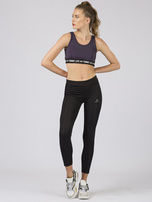 TOMMY LIFE Fioletowy top sportowy