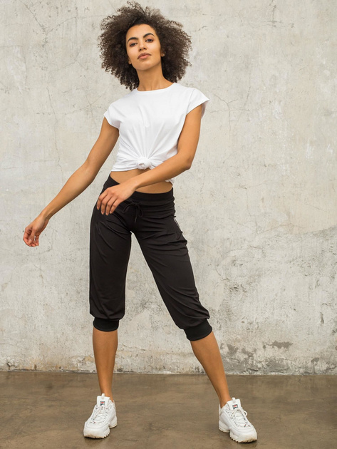 FOR FITNESS Biały t-shirt Keira