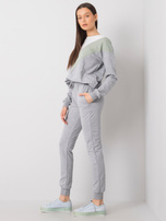 Gray-pistachio sweatsuit set Hilda