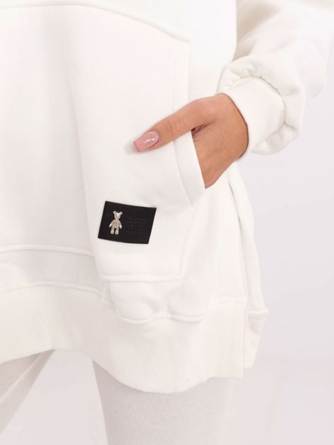 Hurt Ecru trzyczęściowy komplet z bluzą oversize