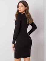Czarna sukienka dopasowana Arcelia