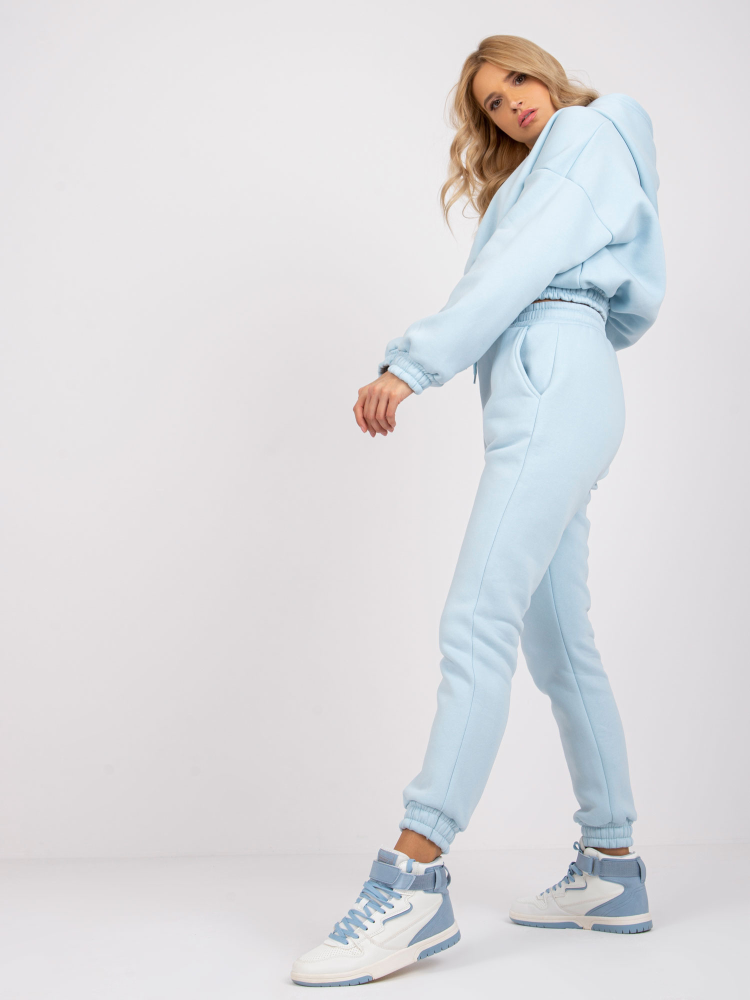 Light blue two-piece sweatsuit set Auxerre
