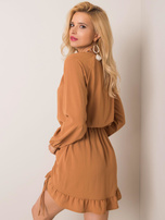 Jasnobrązowa sukienka Dreaming RUE PARIS