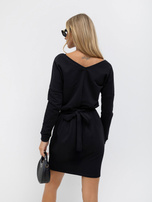 Schwarzes Kleid Kloe RUE PARIS.