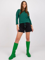 Ciemnozielona bluzka Fiona