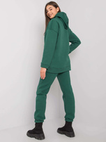 Ciemnozielony dwuczęściowy komplet dresowy Dillona