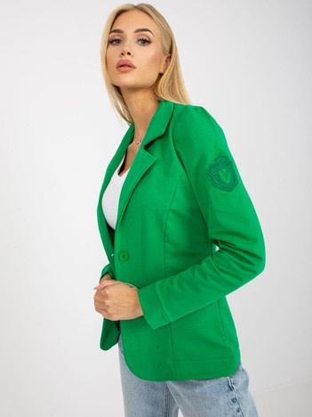 Zielony sportowy żakiet damski OCH BELLA