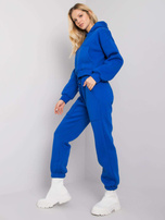 Ciemnoniebieski komplet dresowy bawełniany Solange
