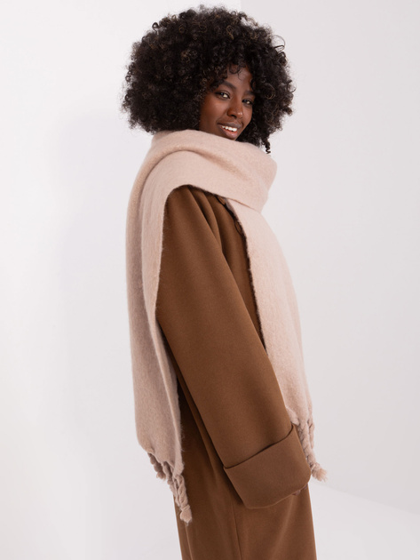 Hurtownia onlne Ciemnobeżowy długi szal damski