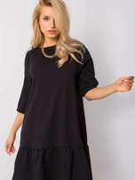 Schwarzes Kleid Adoria RUE PARIS.